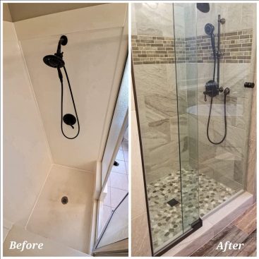 Shower Remodel in NWA